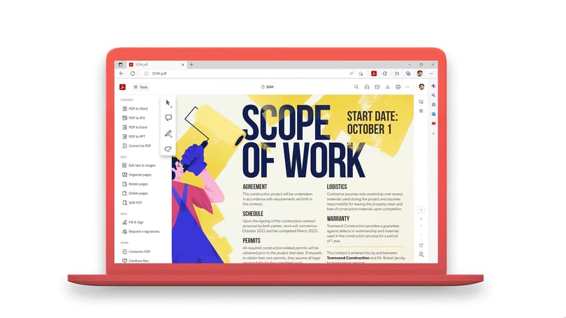 Összefogott az Adobe és a Microsoft, még tovább turbózzák az Edge böngészőt