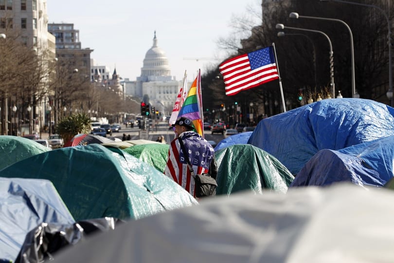 Occupy: a rendőrök felszámolták a washingtoni tüntetők táborát