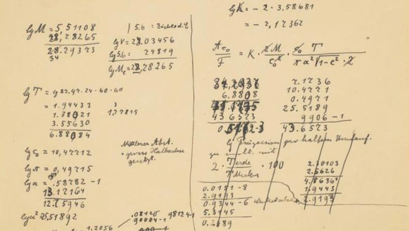Egymilliárd forint: ez az 54 oldal a legértékesebb Einstein-kézirat, amelyet valaha árverésre kínáltak