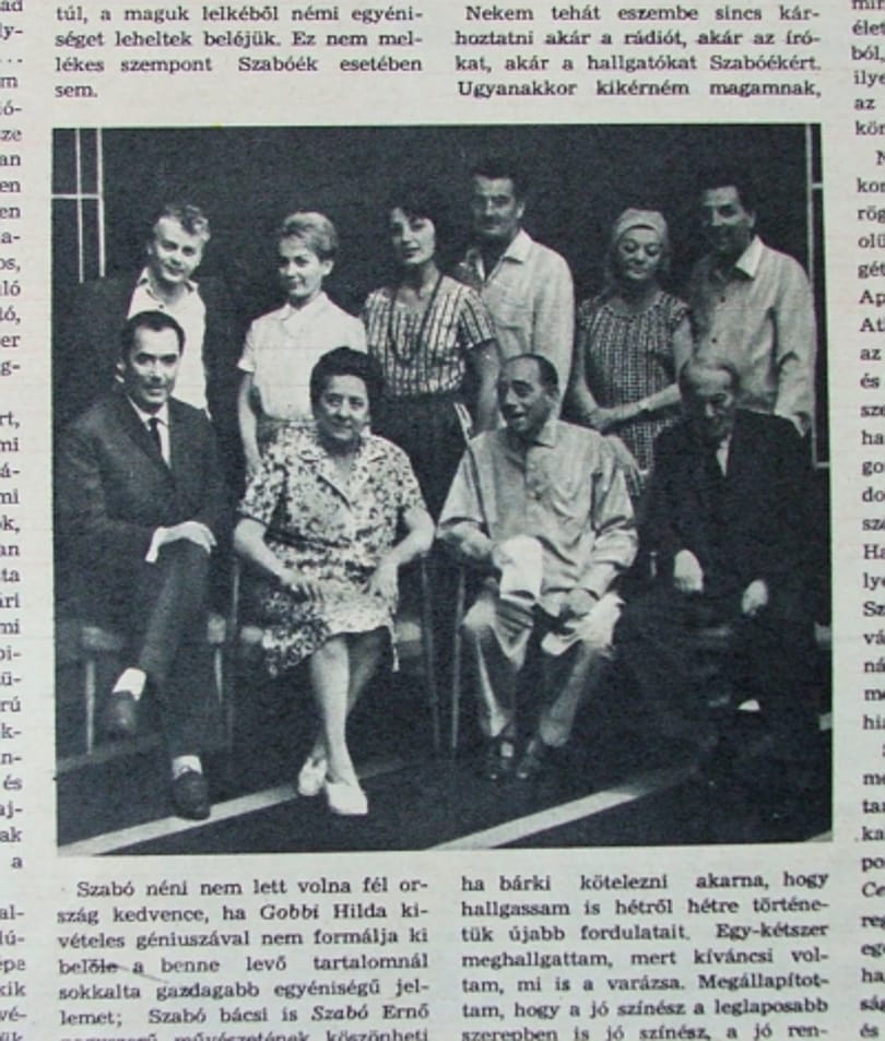 55 éves a rádiós korszak Barátok köztje, A Szabó család