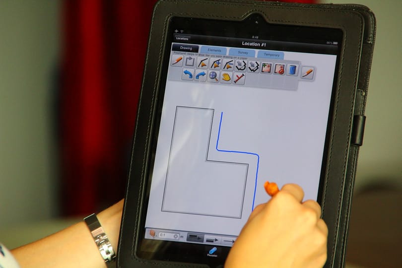 Új épületfelmérési alkalmazás iPad-ra