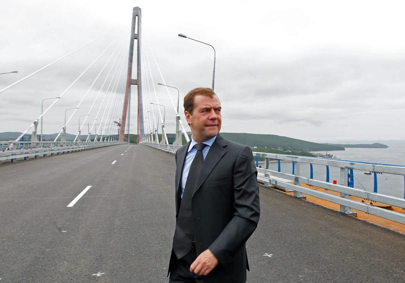 Fotó: új híd épült a Távol-Kelet Boszporuszán