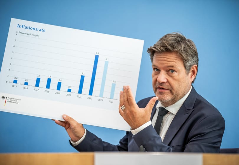 Viharos vizeken a német gazdaság, a kormány is stagnálást vár