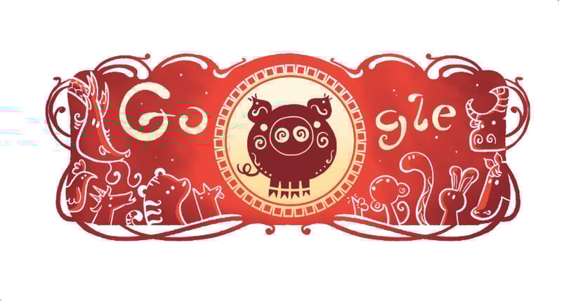 Miért van ma ez a disznó a Google főoldalán? Mi az a Holdújév 2019?