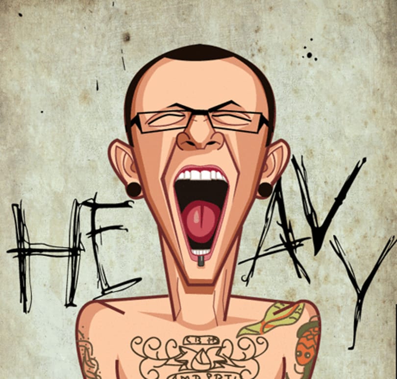 A legjobb gif a Linkin Park énekesének karrierjéről