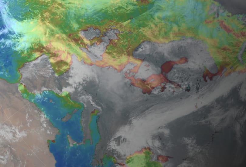 Ön is láthatja azokat a műholdképeket, amiket a meteorológusok használnak