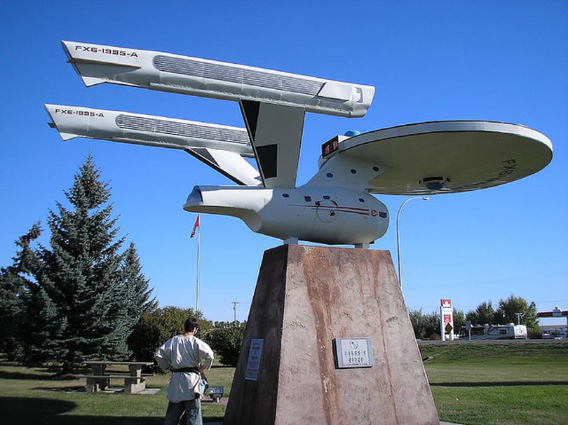 Star Trek rajongókból él a kanadai Vulcan városa - videó