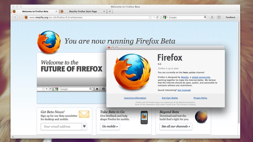 Letölthető a Firefox 9 béta