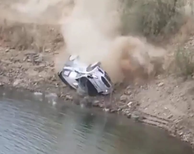 Tóba zuhant egy Ford Fiesta a rali-vb mexikói futamán