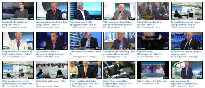 Kovács Gergely interjúja a legnézettebb Echo Tv-s videó