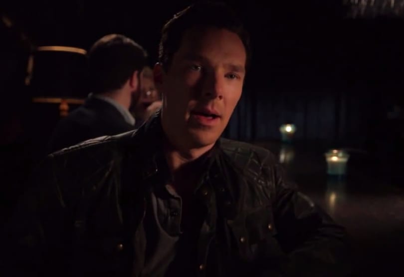 Benedict Cumberbatch átkereszteltette magát - videó