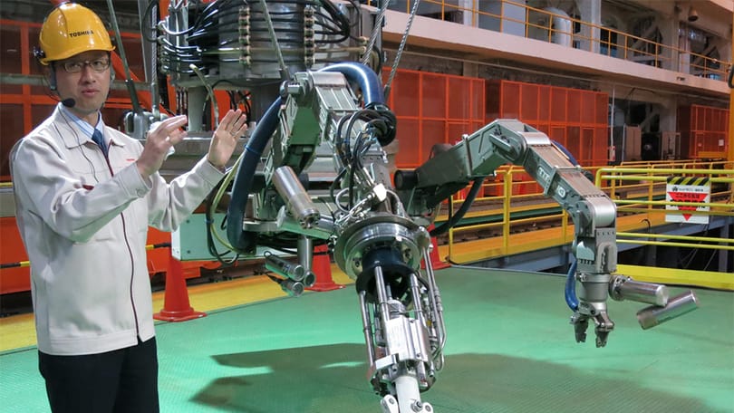 Meghaltak Fukusimában a Toshiba szuperrobotjai