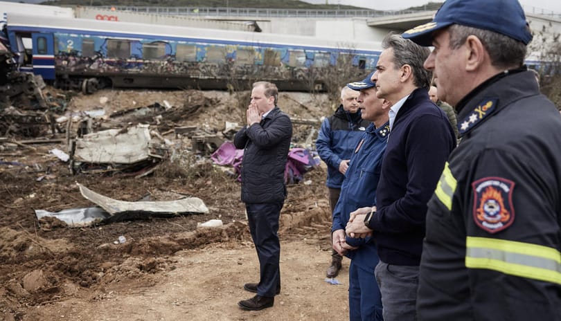A kormányfő szerint tragikus emberi tévedés okozta a görögországi vonatbalesetet