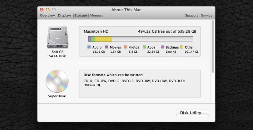 OS X tipp: mi foglalja a helyet a merevlemezen?