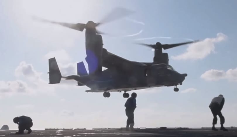Meghalt a Norvégia északi részén lezuhant amerikai Osprey katonai gép legénysége