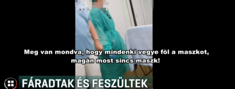 RTL Híradó: kiabálás, feszültség a karanténban