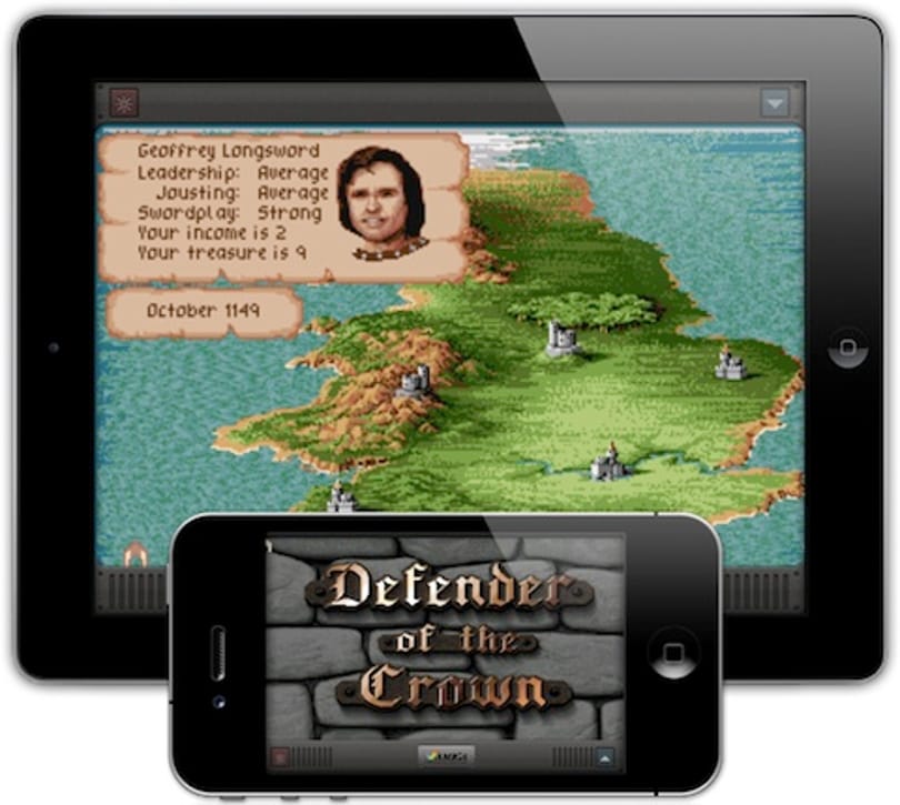 Defender of the Crown iPhone-ra és iPadre!
