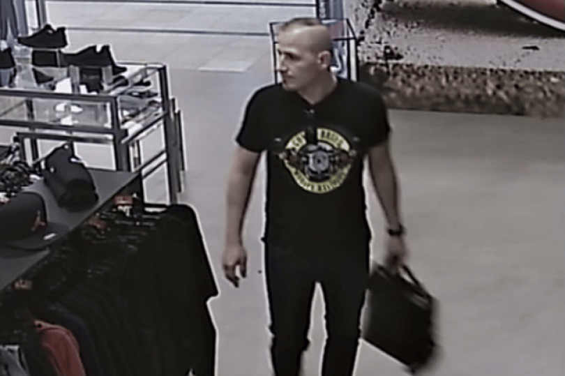 Áruházból lopott sportcipőt, keresi a rendőrség