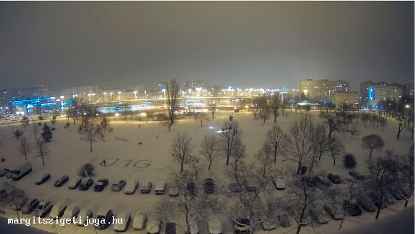 A Flórián téri Időkép-kamera előtt is aktivizálta magát egy O1G-taposó