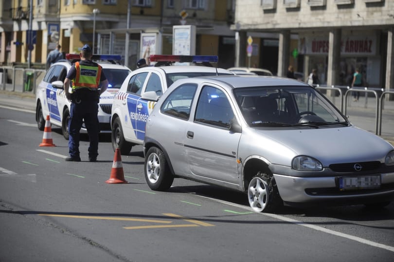 Autósüldözés volt reggel Budapesten