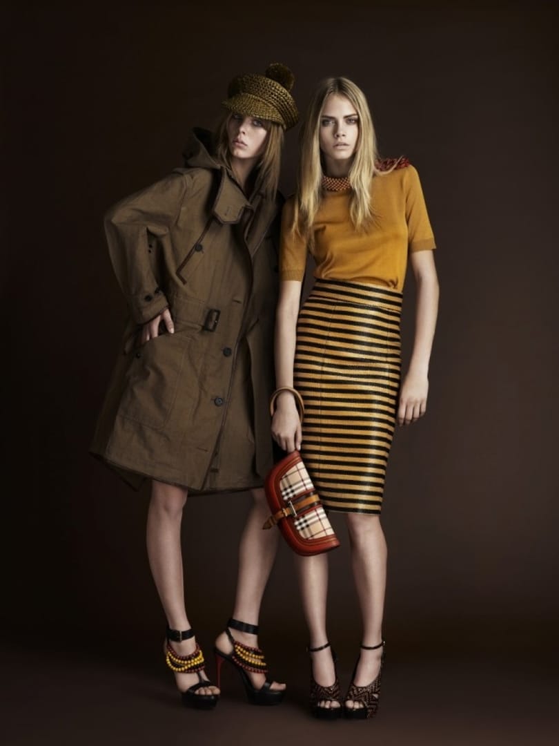 Van, aki már a tavaszt várja - okkersárga uralom a Burberrynél