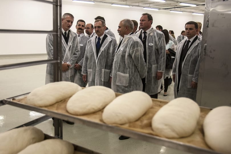Kiflit sütnek a rabok Baracskán
