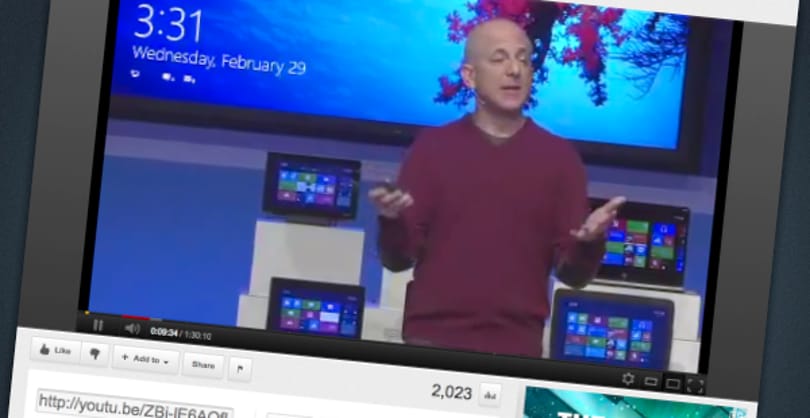 A Windows 8 CP bejelentése 90 percben [videó]