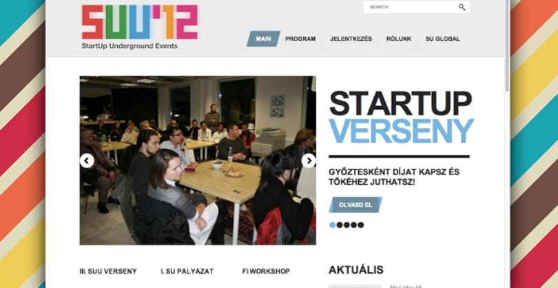 Különleges szenzor nyert az idei StartUp Undergroundon!