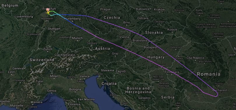 Visszafordult a Lufthansa gépe csütörtökön, miután kiderült, hogy lelőtték az ukrán gépet