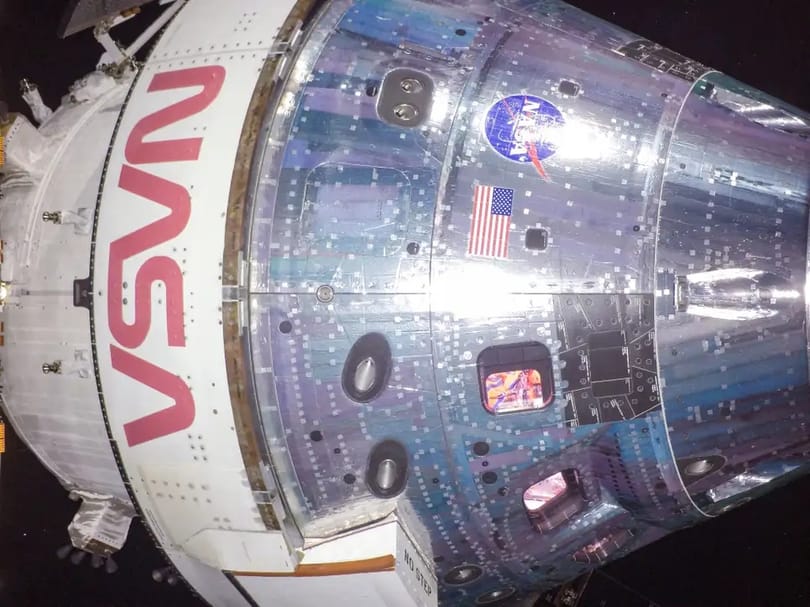 Darabokra szedi a NASA a Holdnál járt Orion űrhajót