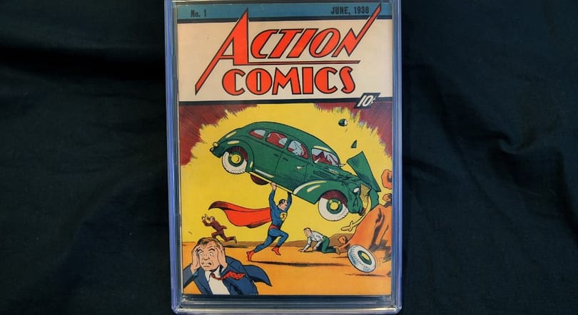 Elképesztő összegért kelt el egy ritka Superman-képregény