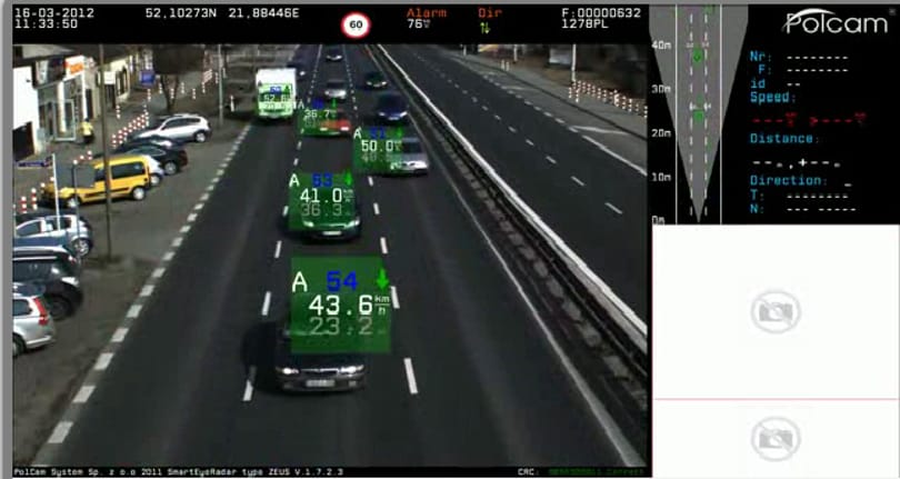 Autósok réme: 32 autót képes egyszerre mérni egy új radar