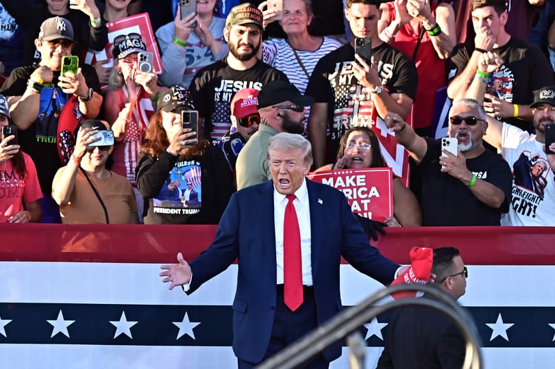 Fegyverest tartóztattak le Donald Trump kaliforniai választási gyűlésének közelében