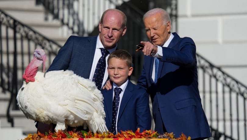 Joe Biden utoljára kegyelmezett meg két pulykának