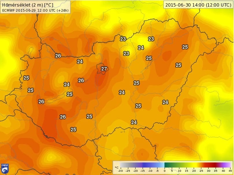 Érkezik a 35 fok, véget érnek a hűvös éjszakák is
