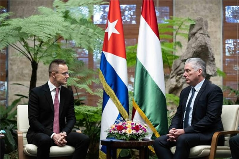 Kubában tárgyalt Szijjártó Péter