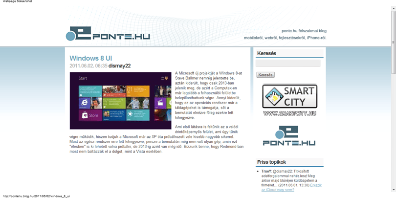 Ilyen lesz a Windows 8
