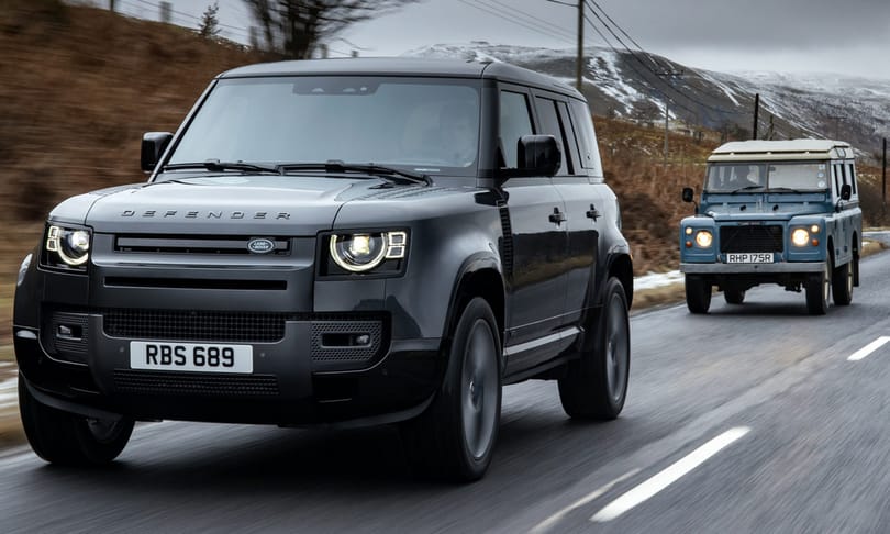 Hivatalos: 525 lóerővel itt a V8-as új Land Rover Defender