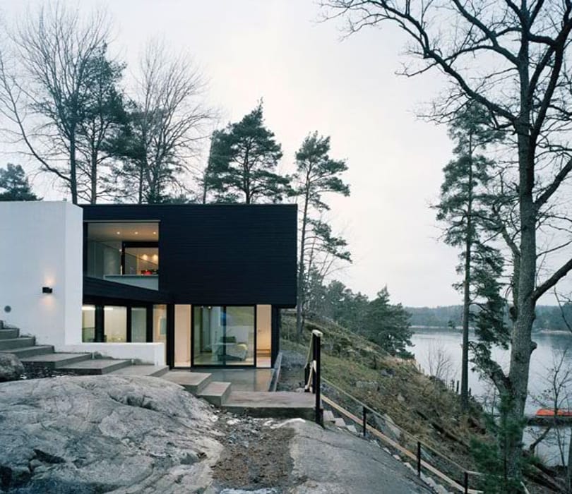 Luxus villa a hegyekben - letisztult és természetes