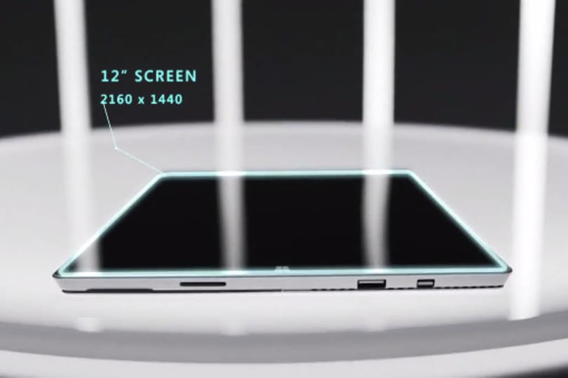 Videón az új Microsoft tablet