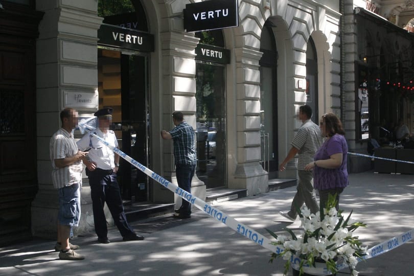 Brutálisan kiraboltak egy luxusbutikot az Andrássy úton