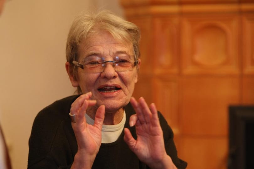 Töröcsik Mari felavatta a Töröcsik Mari Faluházat