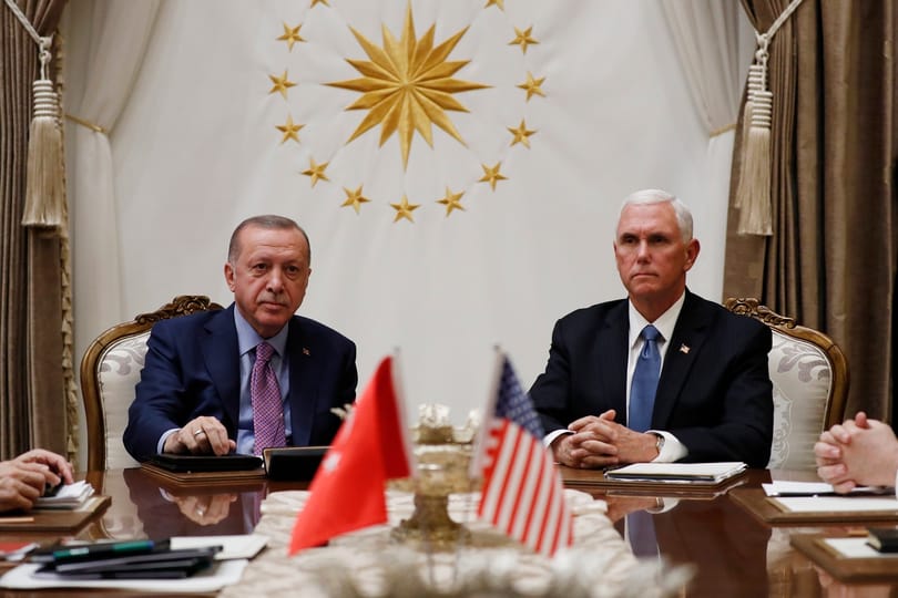 Erdogan beleegyezett a tűzszünetbe Észak-Szíriában