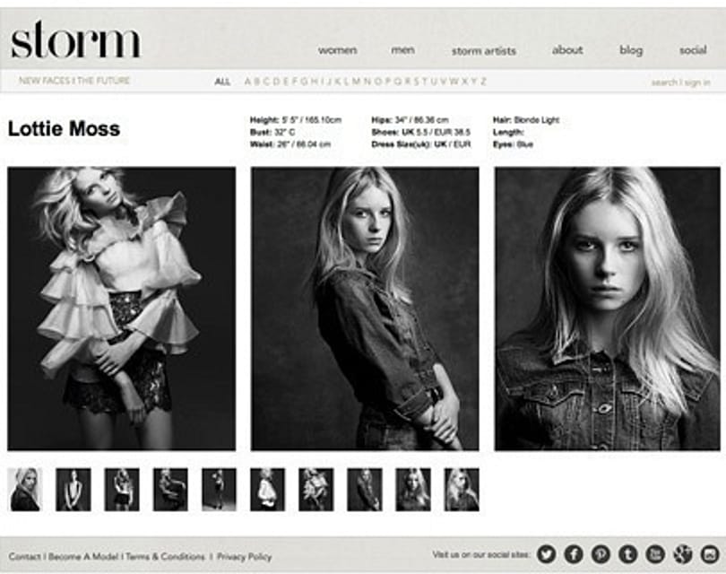 Így néz ki Kate Moss 16 éves modell húga - fotó