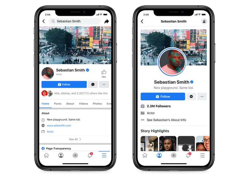 Megváltoznak a Facebook-oldalak, már tesztelik az új kinézetet