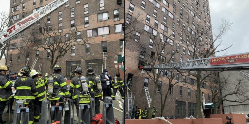 Legalább 19 ember halt meg egy New York-i tűzvészben