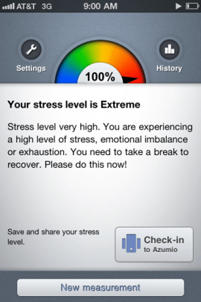Idegesek vagyunk? Stressz-mérő alkalmazás iPhone-ra