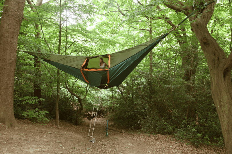 Tentsile, a lebegő sátor bárhova felállítható
