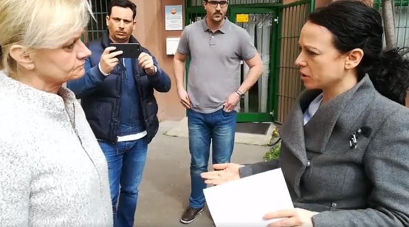 Az utcán vitatkozott a fideszes és az ellenzéki jelölt Óbudán