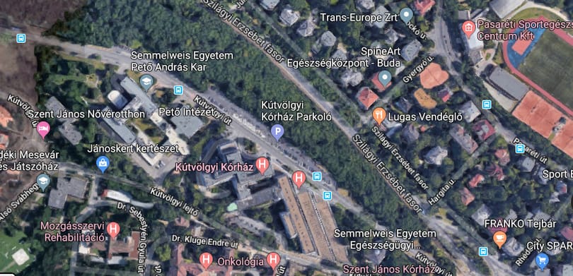 Lefújták a Szent János Kórház mellé tervezett sportcsarnok tervezését